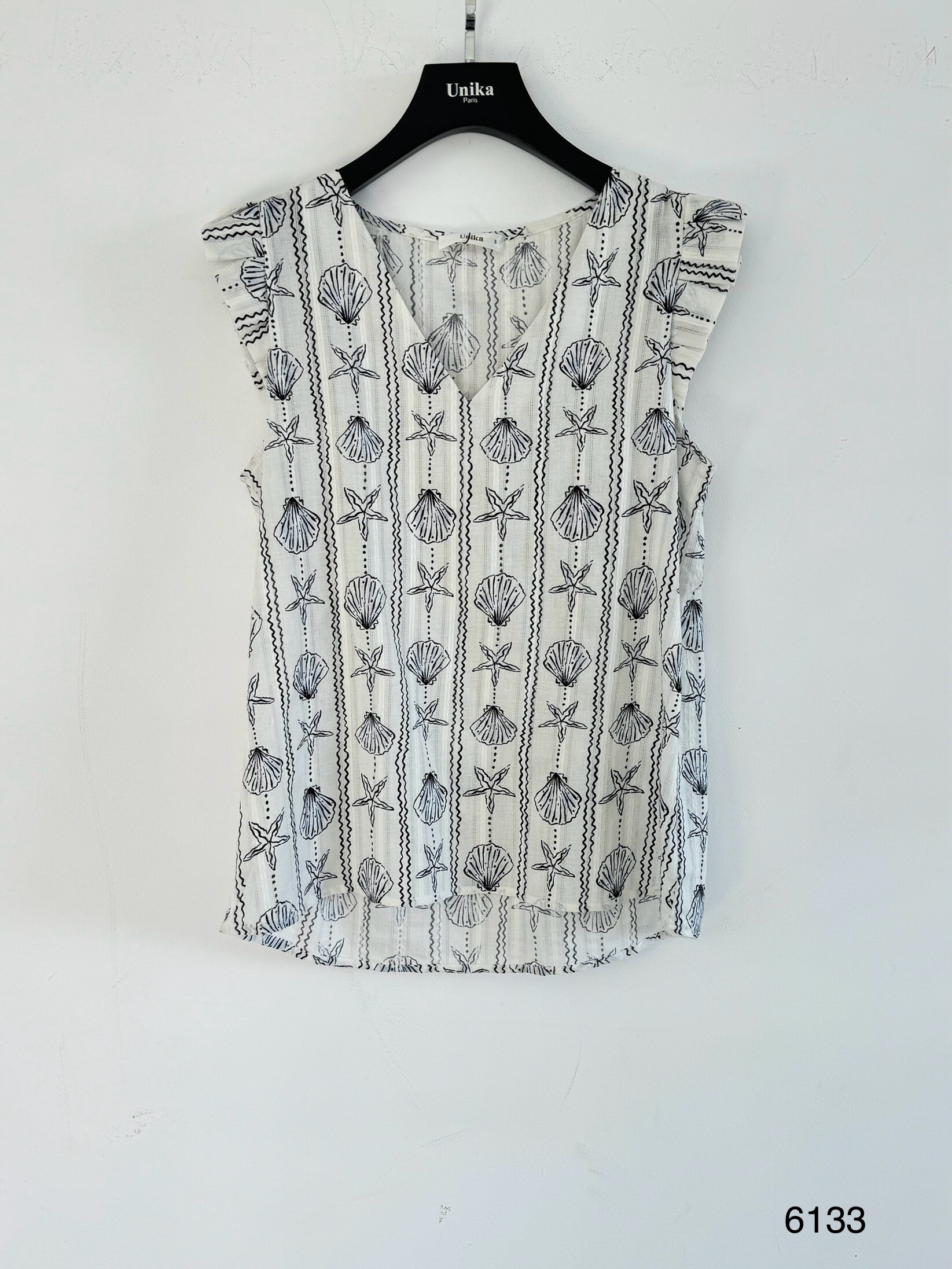 Wholesaler Unika Paris - Shell pattern blouse