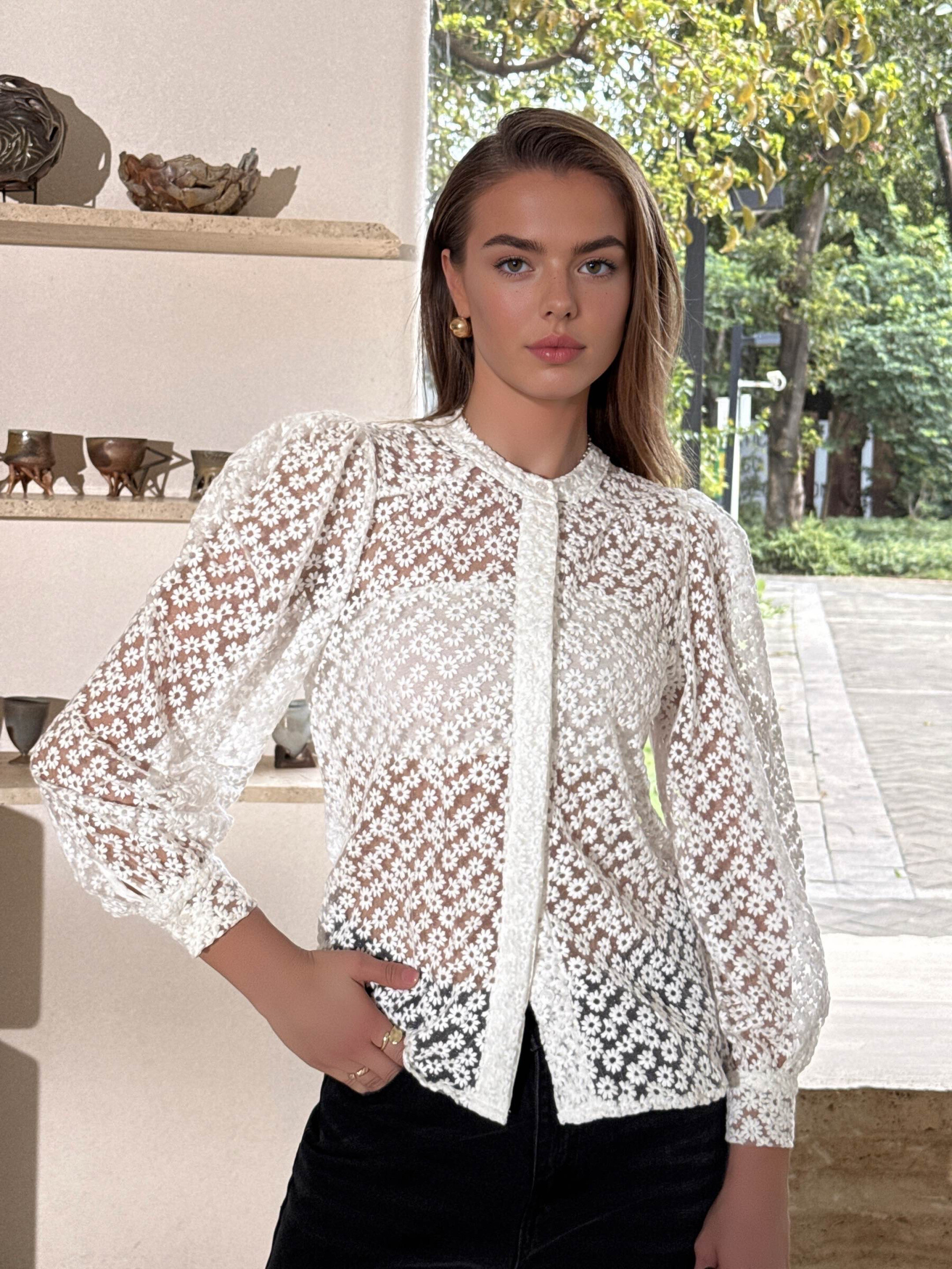 Mayorista Unika Paris - Blusa bordada