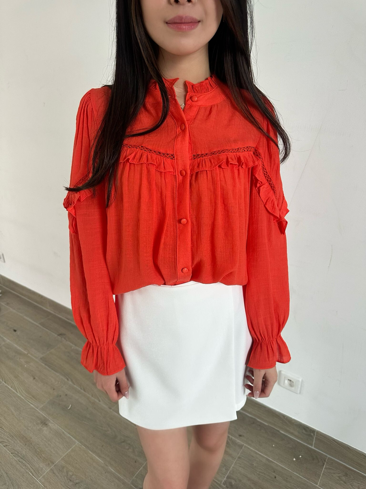 Wholesaler Unika Paris - Ruffle blouse
