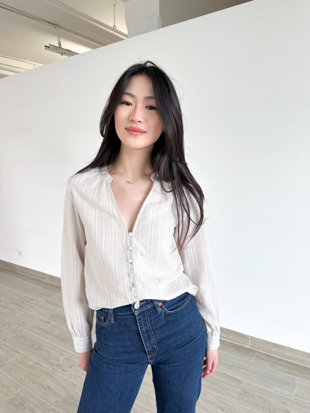 Mayorista Unika Paris - Blusa de rayas