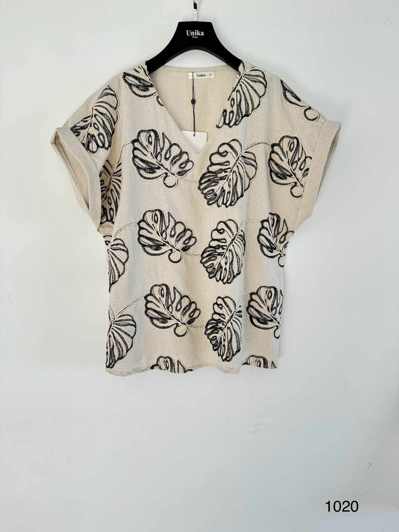 Wholesaler Unika Paris - Embroidered blouse