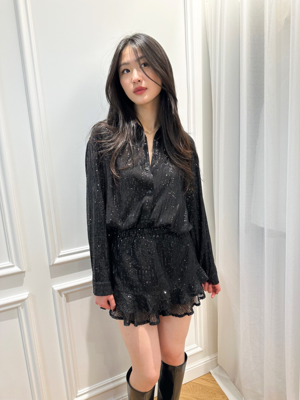 Wholesaler Unika Paris - Sequin shirt