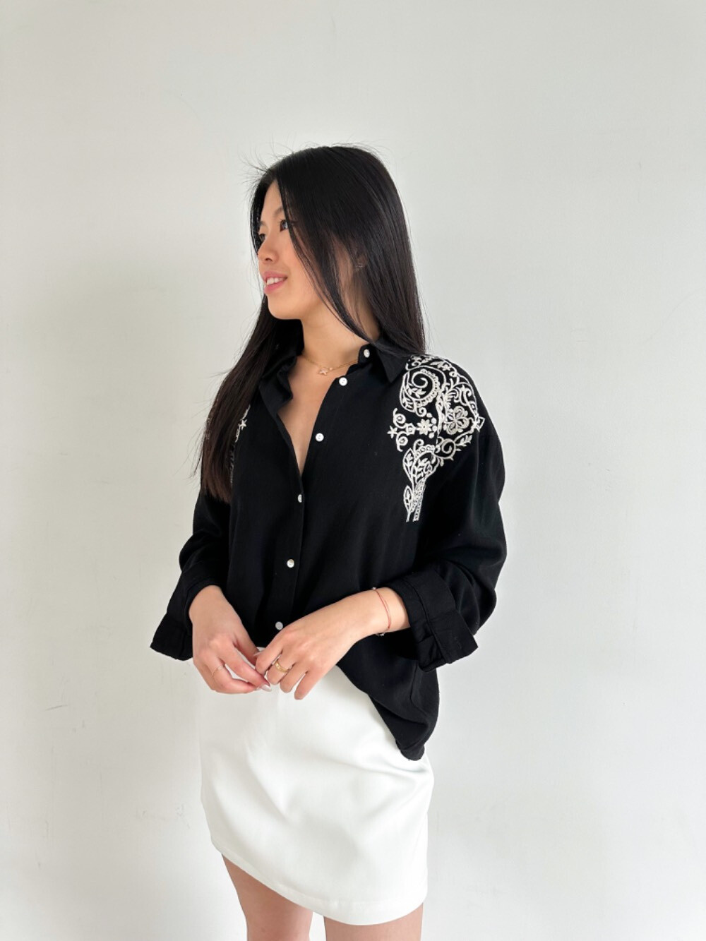 Wholesaler Unika Paris - Embroidered shirt