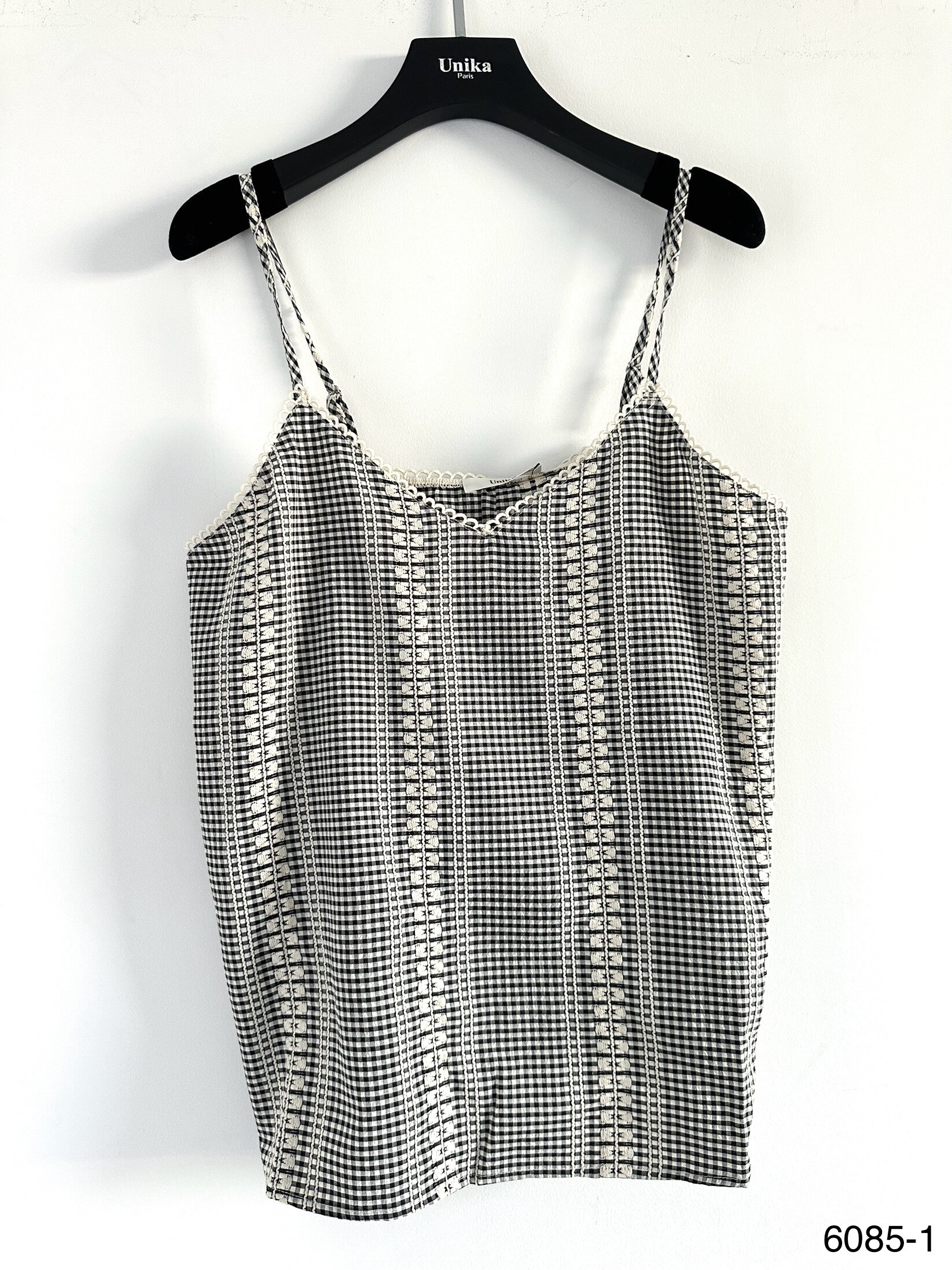 Wholesaler Unika Paris - Gingham camisole