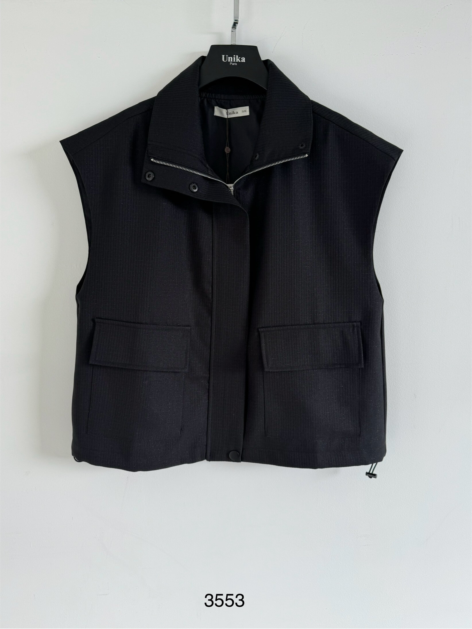 Grossista Unika Paris - Gilet sportivo leggermente luccicante
