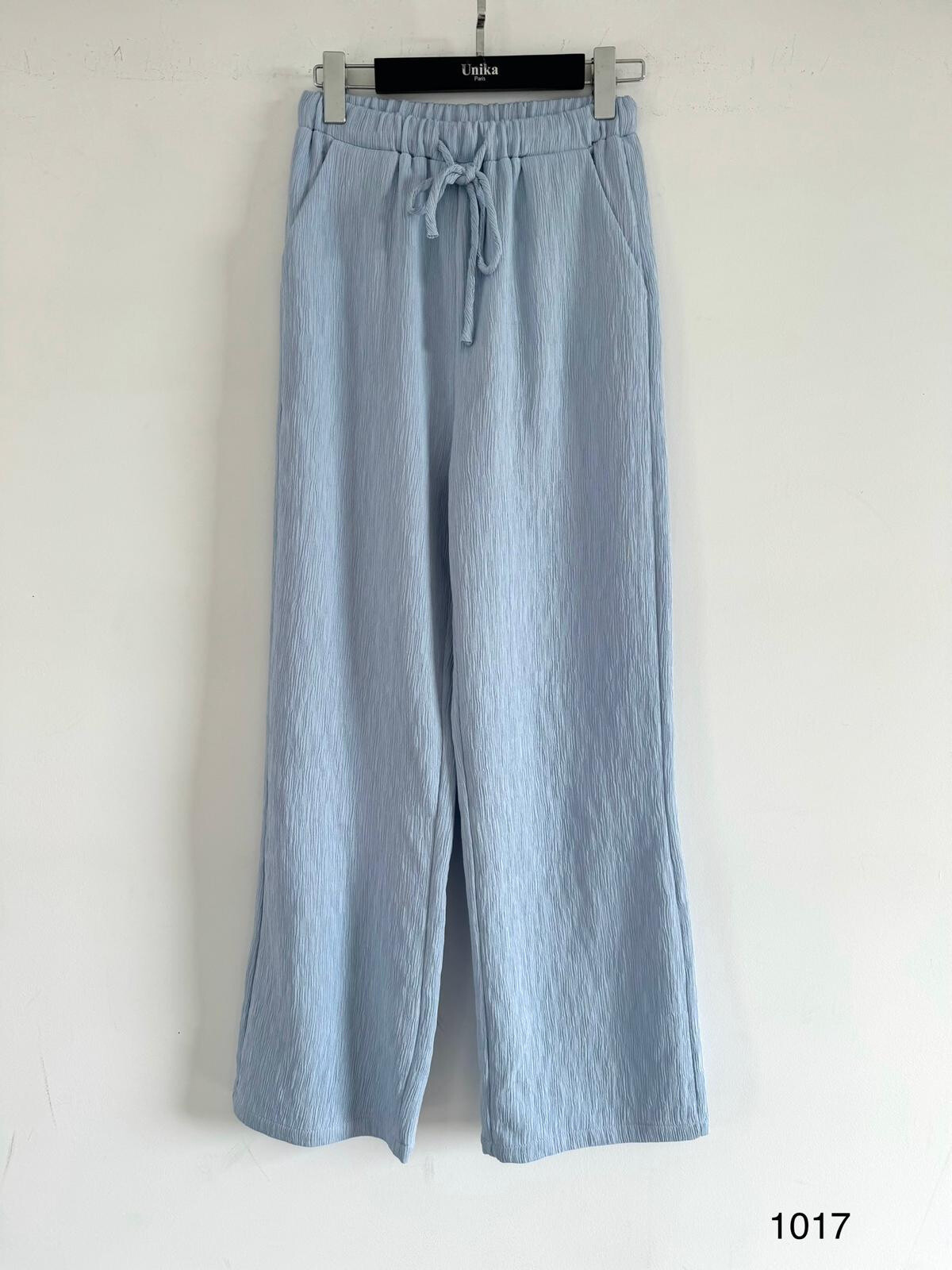 Wholesaler Unika Paris - Textured wide leg pants