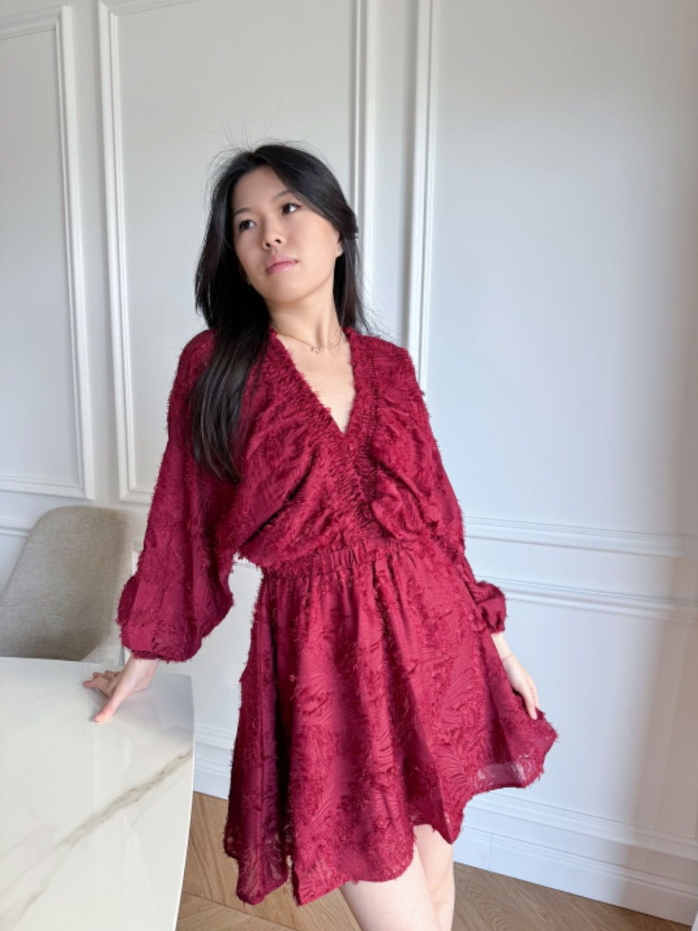 Mayorista Unika Paris - Vestidos con textura bouffant