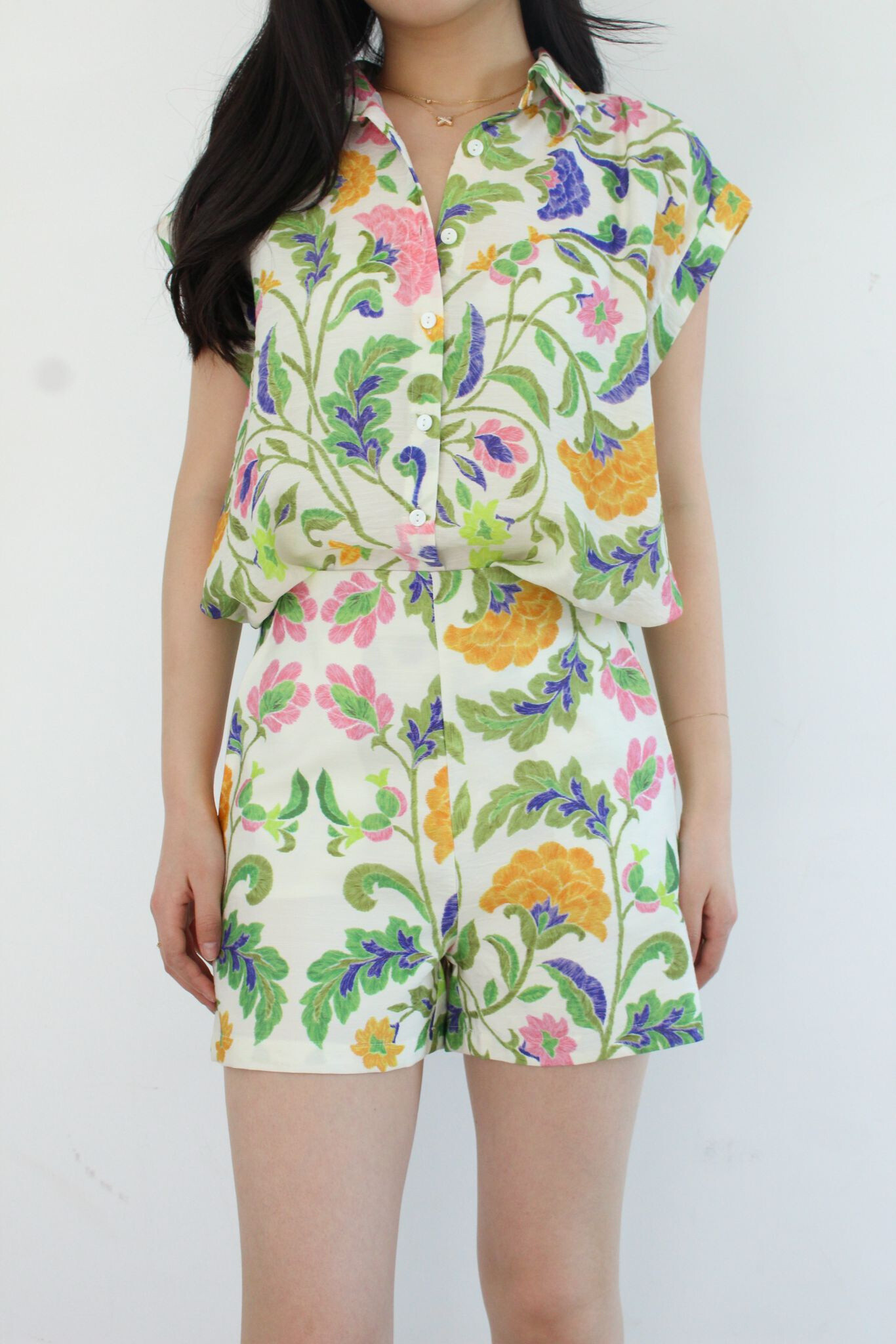 Wholesaler Unika Paris - Printed floral shorts