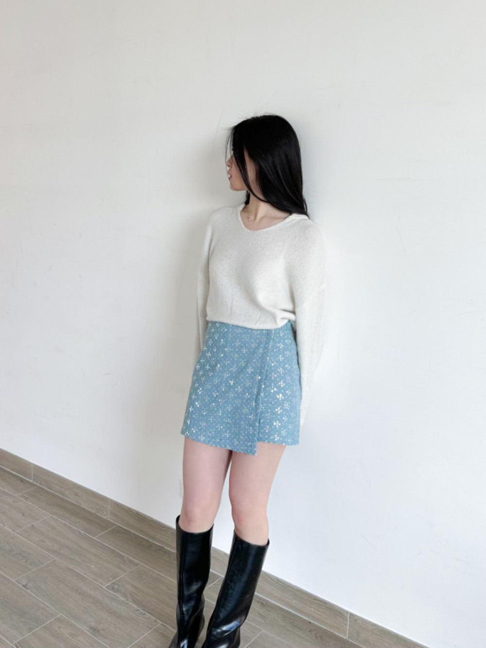 Wholesaler Unika Paris - Sequined skort