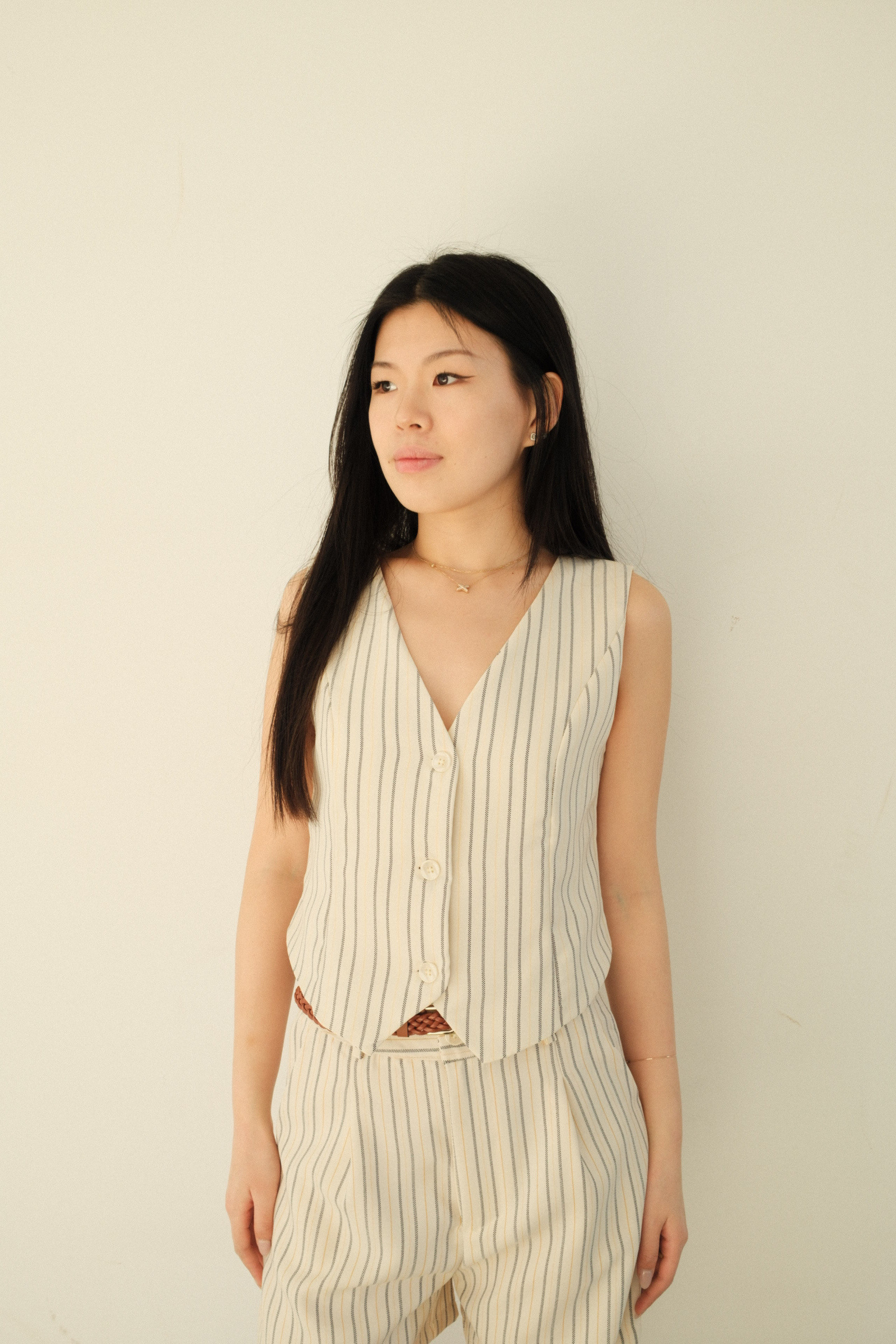 Wholesaler Unika Paris - Top striped tailor vest