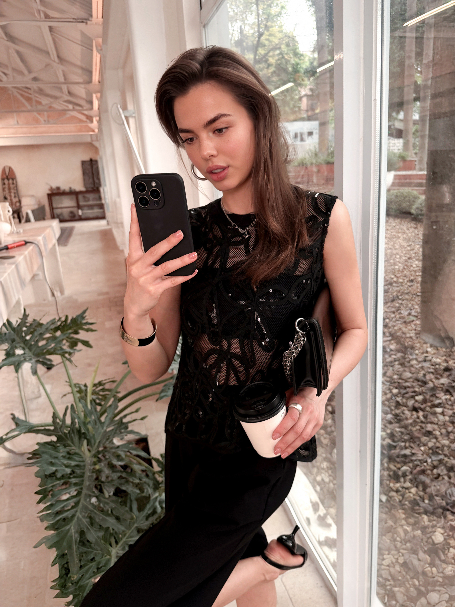 Wholesaler Unika Paris - Sheer top with sequin details