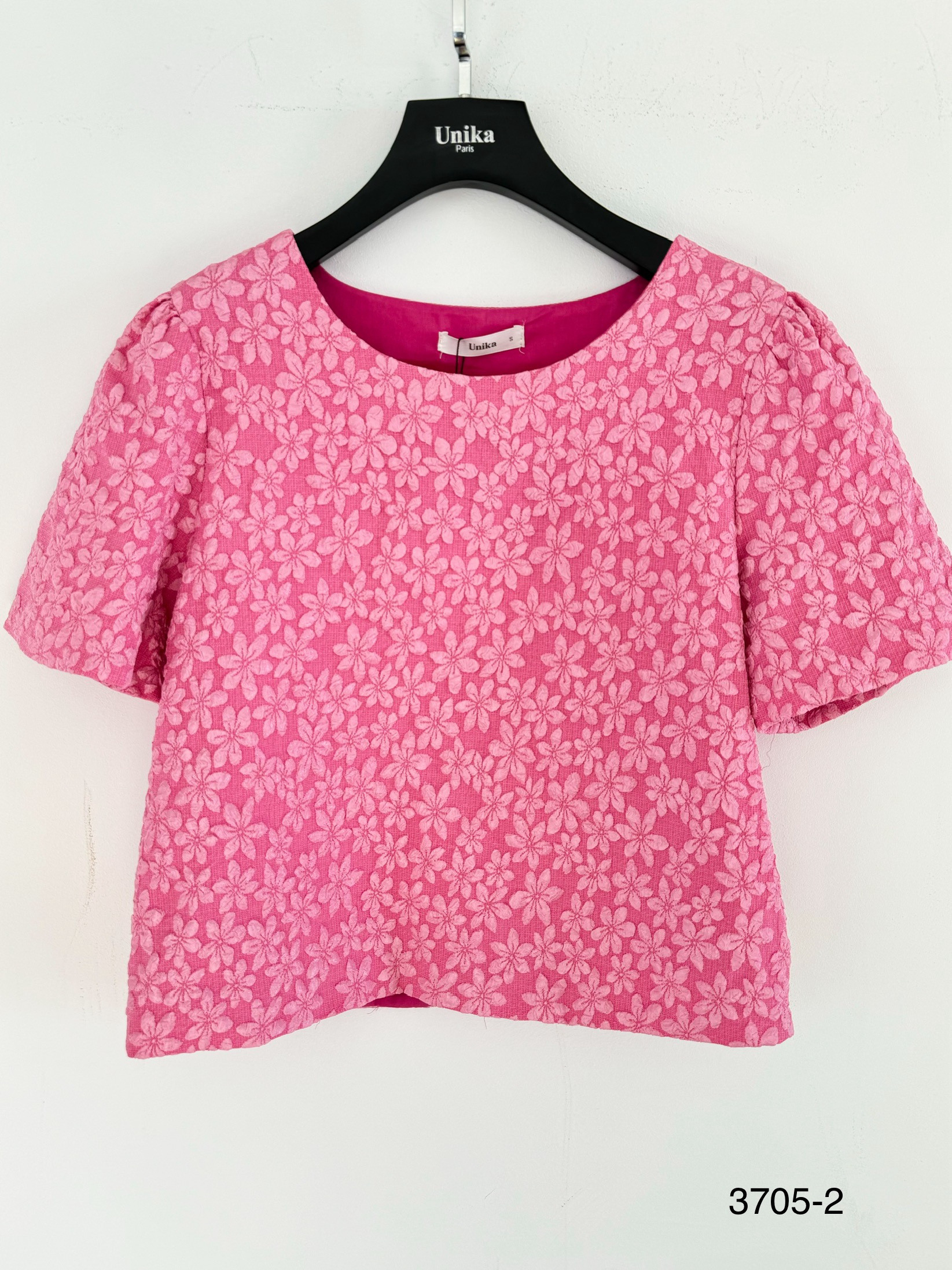Wholesaler Unika Paris - Top t-shirt with flowers