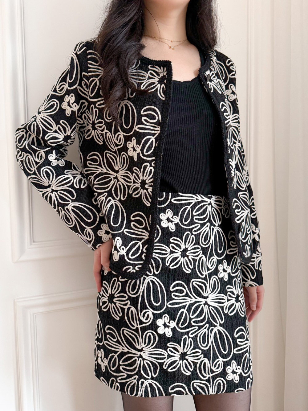 Großhändler Unika Paris - Bestickte Jacke