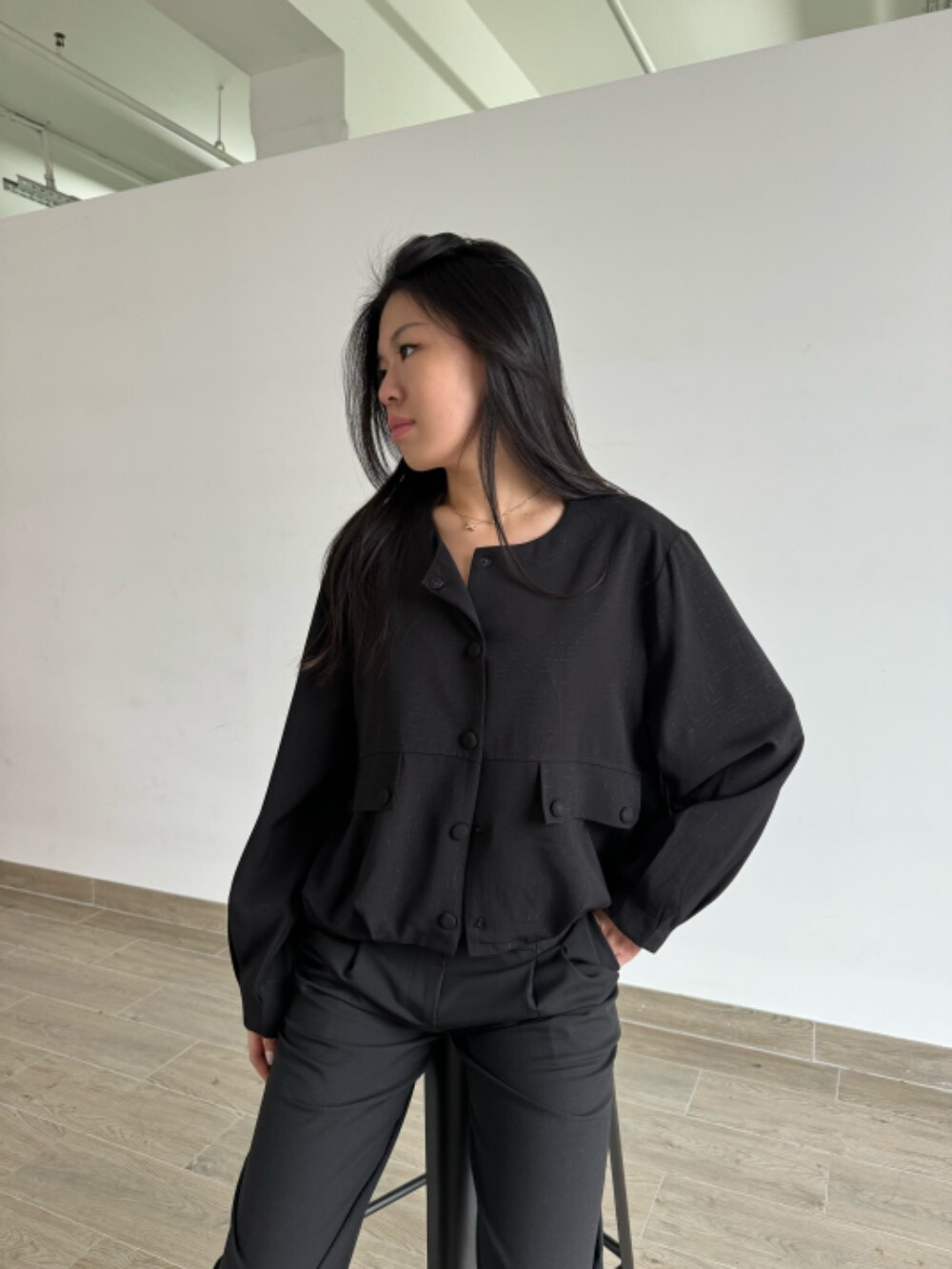 Wholesaler Unika Paris - Light rolled-up jacket with pockets