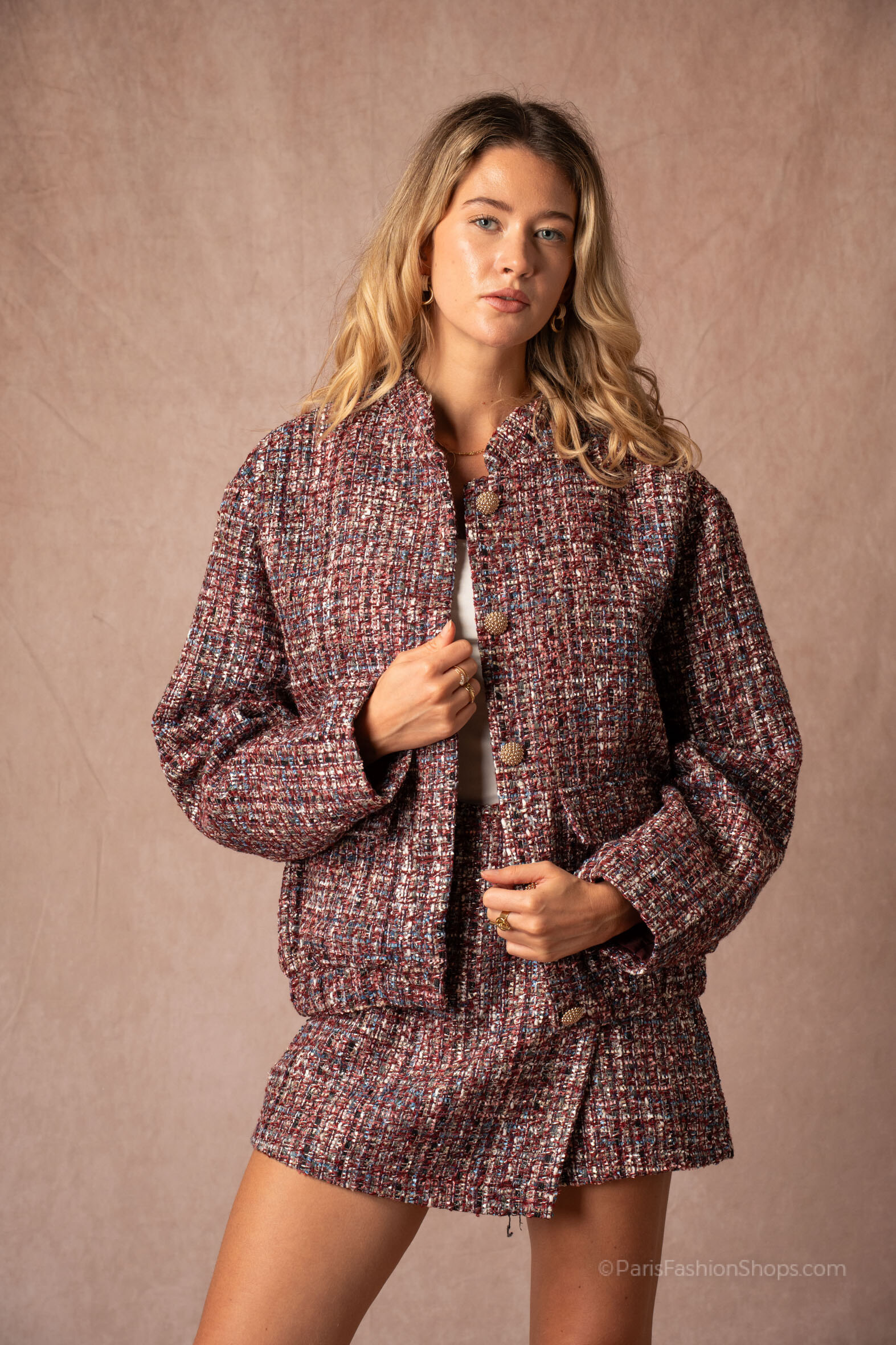 Mayorista Unika Paris - Chaqueta de tweed