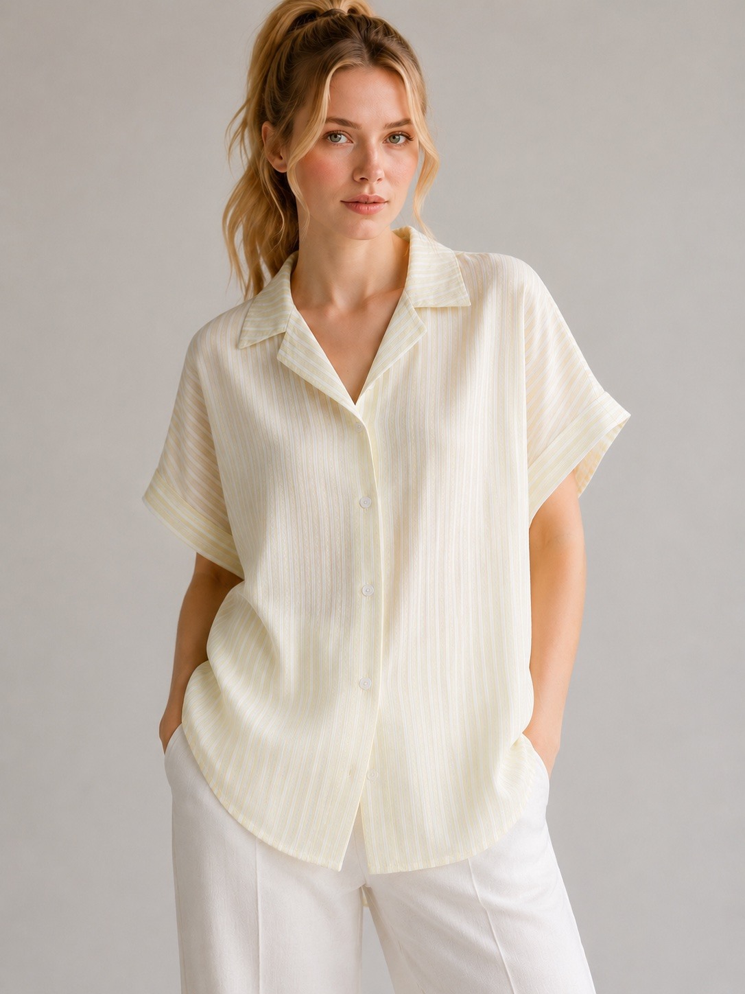 Mayorista UPSTYLE - CAMISA A RAYAS