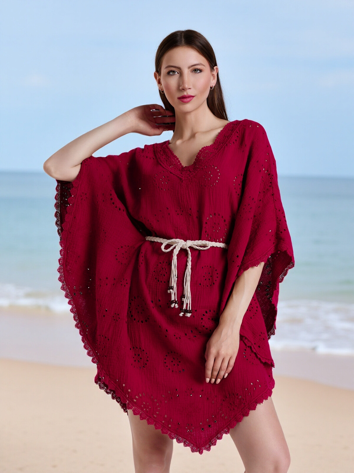 Wholesaler V&L BRAND - Poncho Estivo SANGALLO