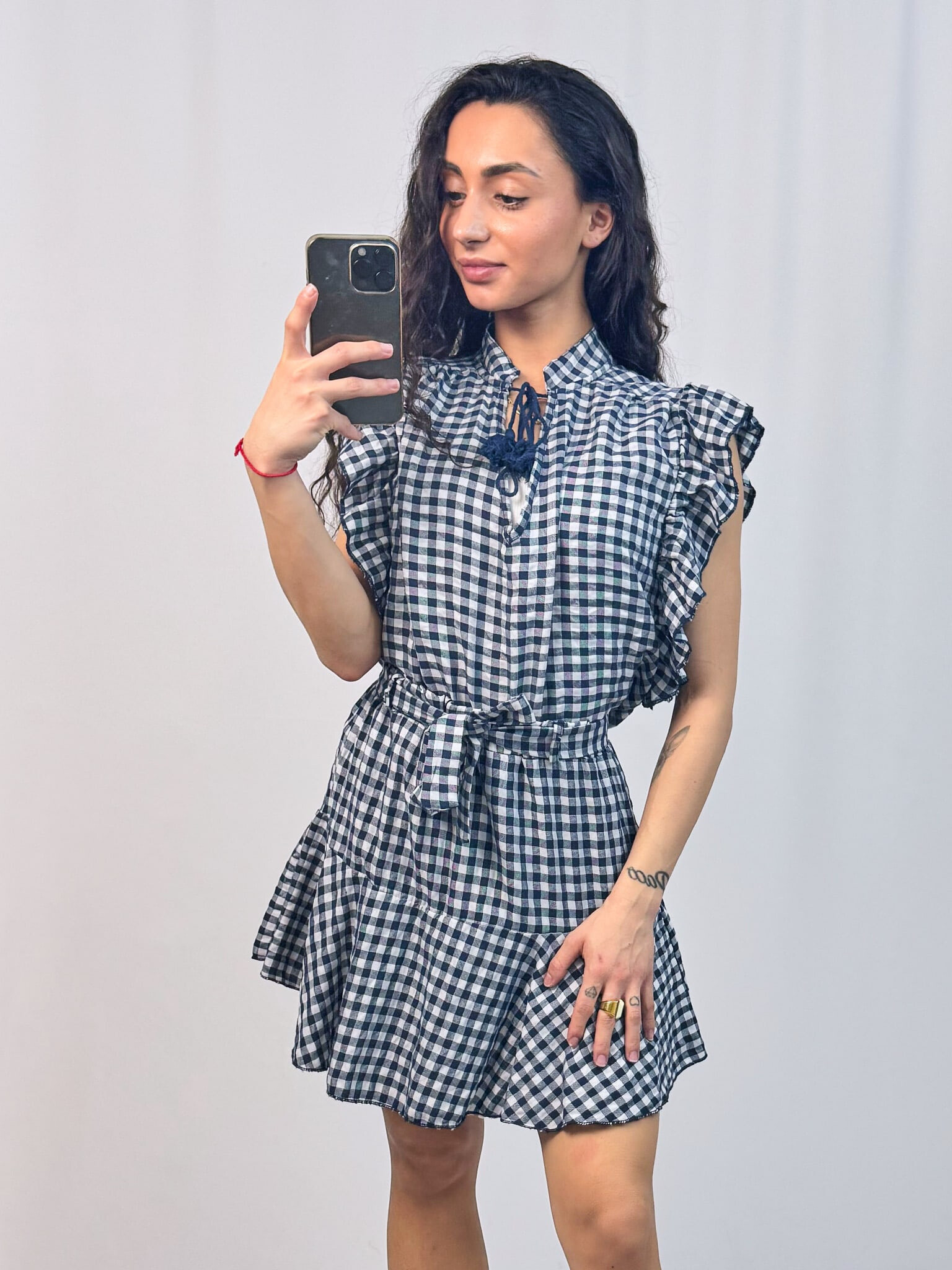 Wholesaler V&L BRAND - 2 -piece casual coordinated set, short skirt and sleeveless blouse