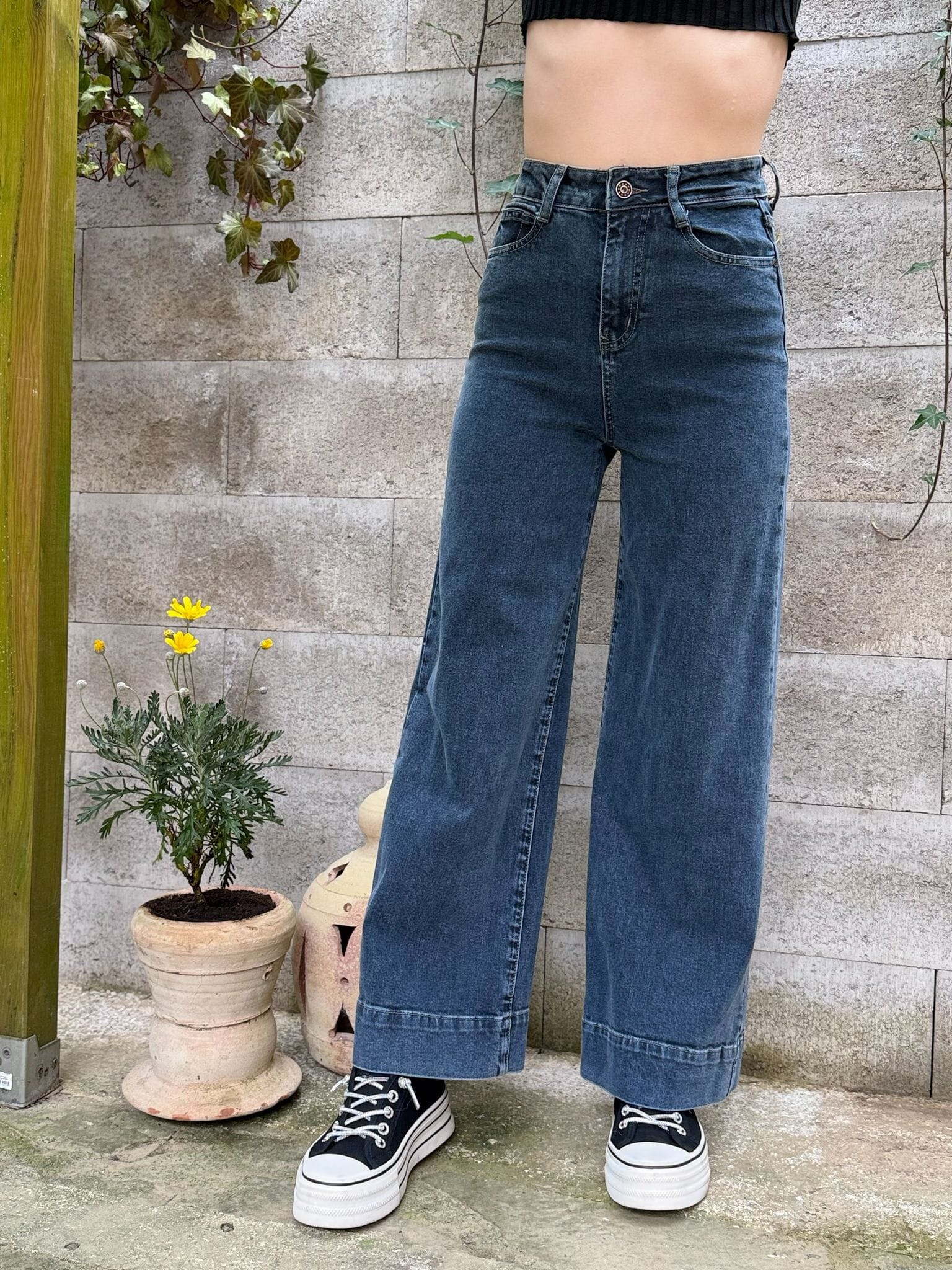 Grossiste V&L BRAND - jeans Straight-Fit avec Stone Wash
