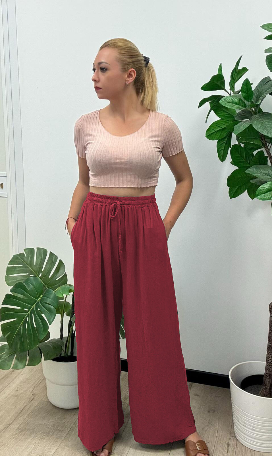Grossiste V&L BRAND - Pantalons oversize élastiques