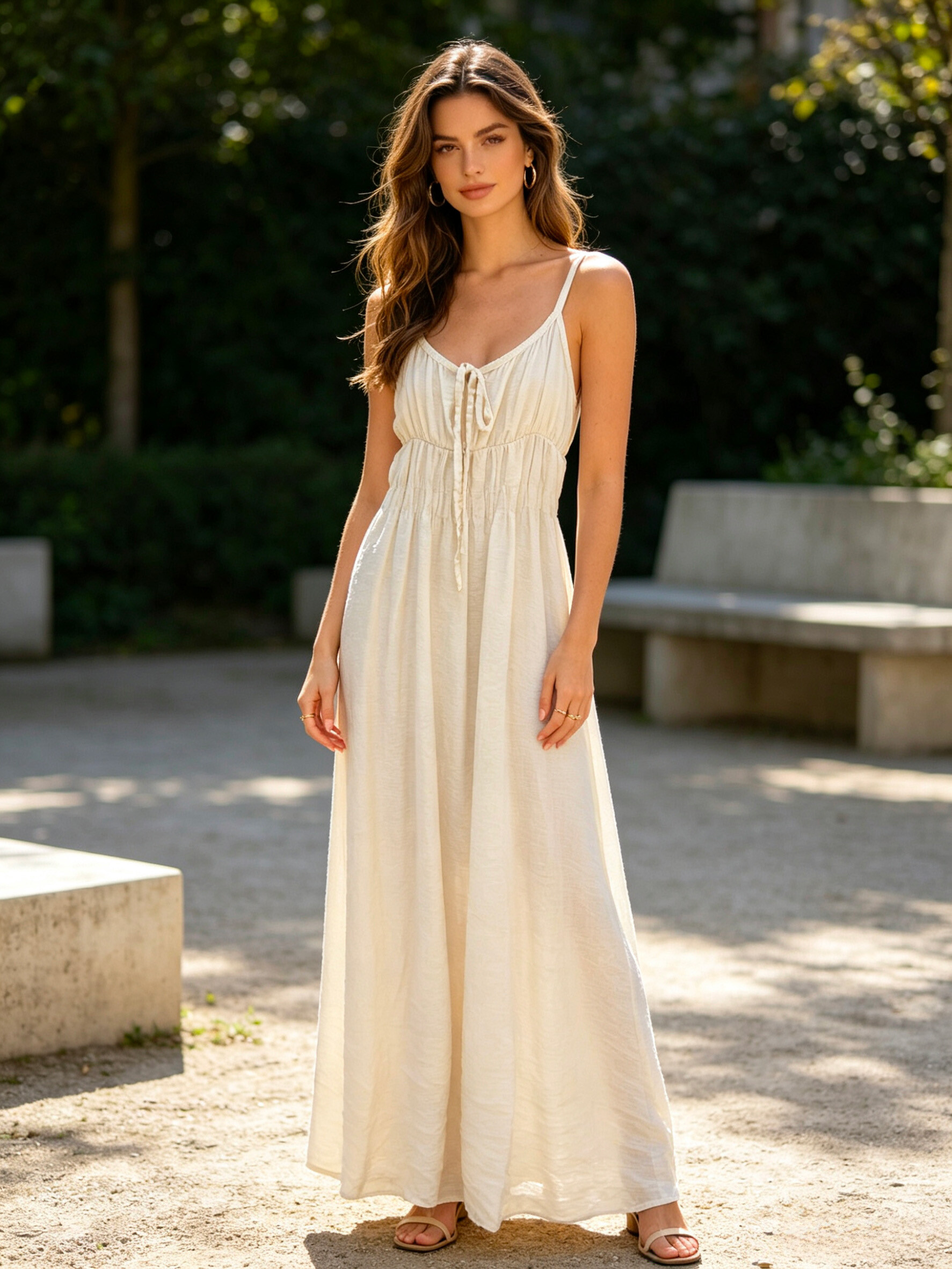 Wholesaler V&L BRAND - Women's summer dress, elegant and contemporary, in viscose