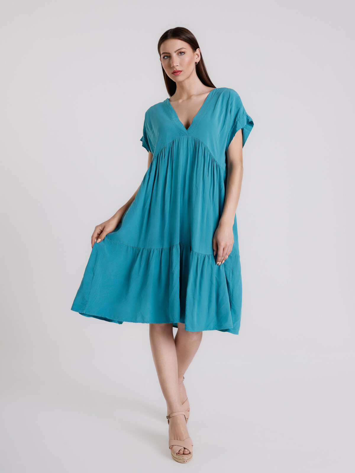 Mayorista V&L BRAND - Vestido de viscosa, fresco y ligero