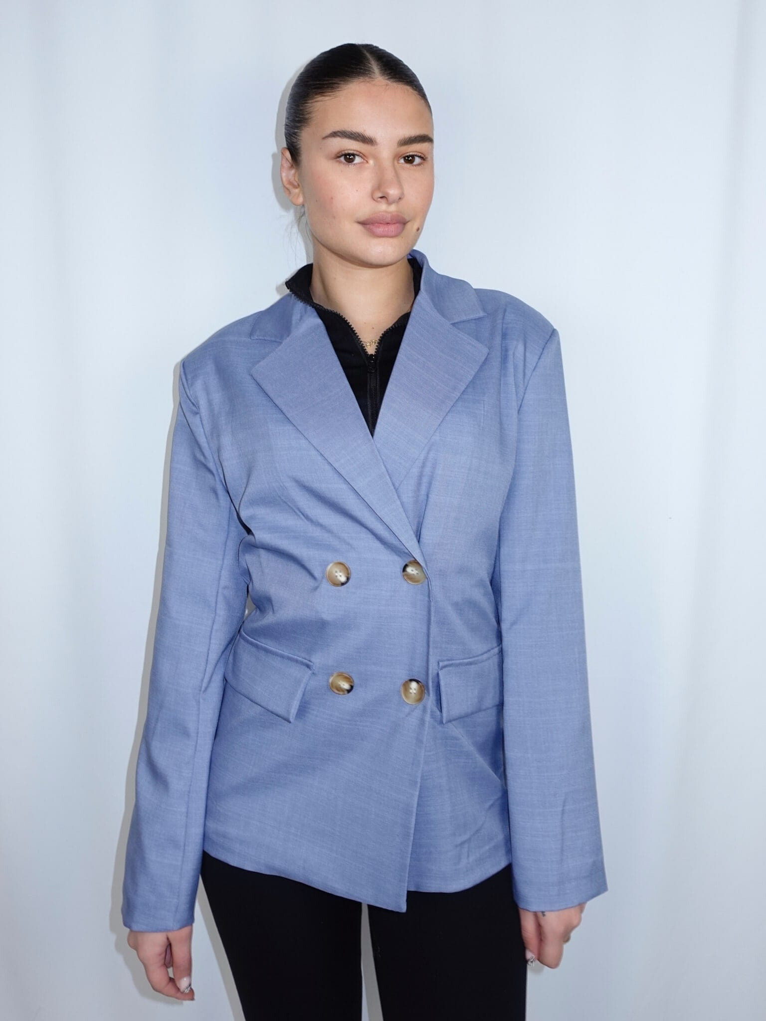 Mayorista V&L BRAND - Blazer de mujer casual, en color sólido