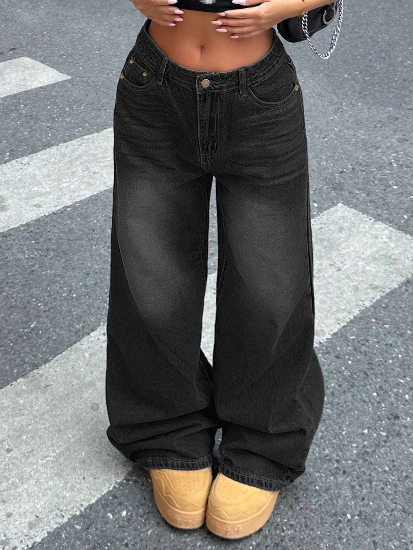Wholesaler VALENNE - Women's wide-leg jeans
