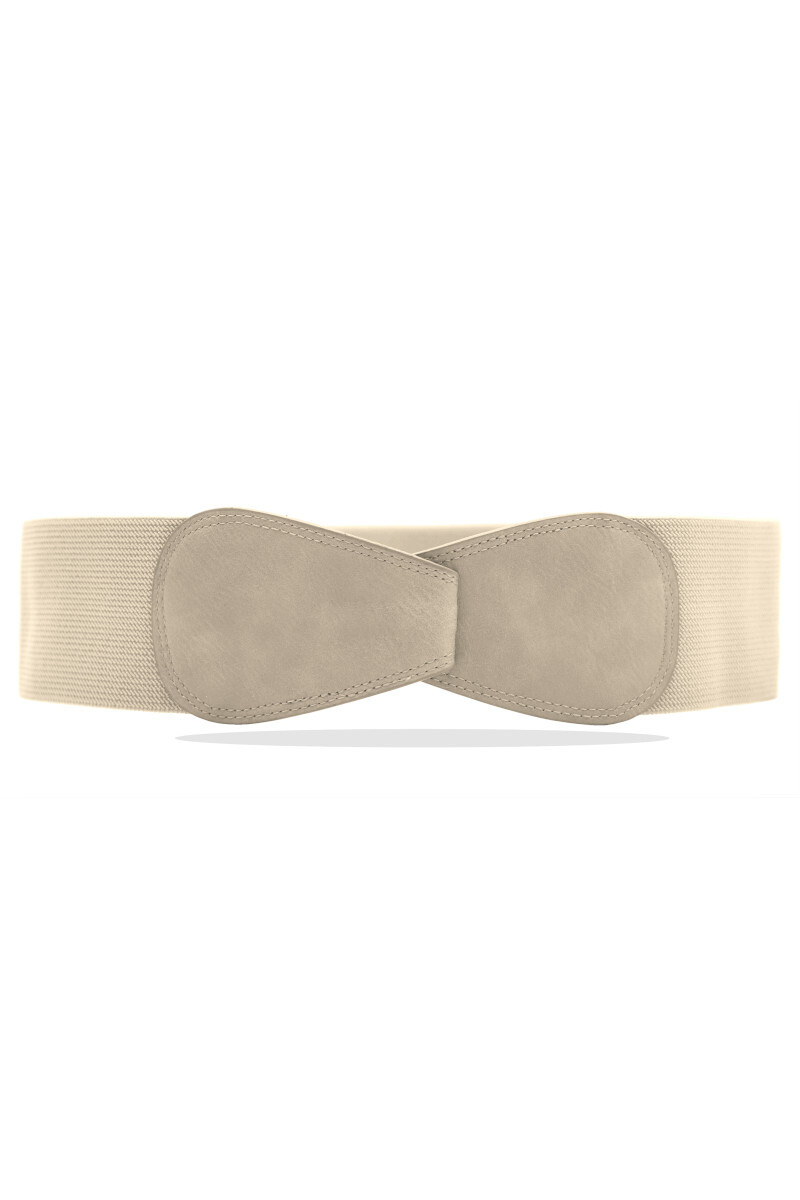 Wholesaler VAN DER RICH - Extendable elastic obi belt width 7 cm - Woman