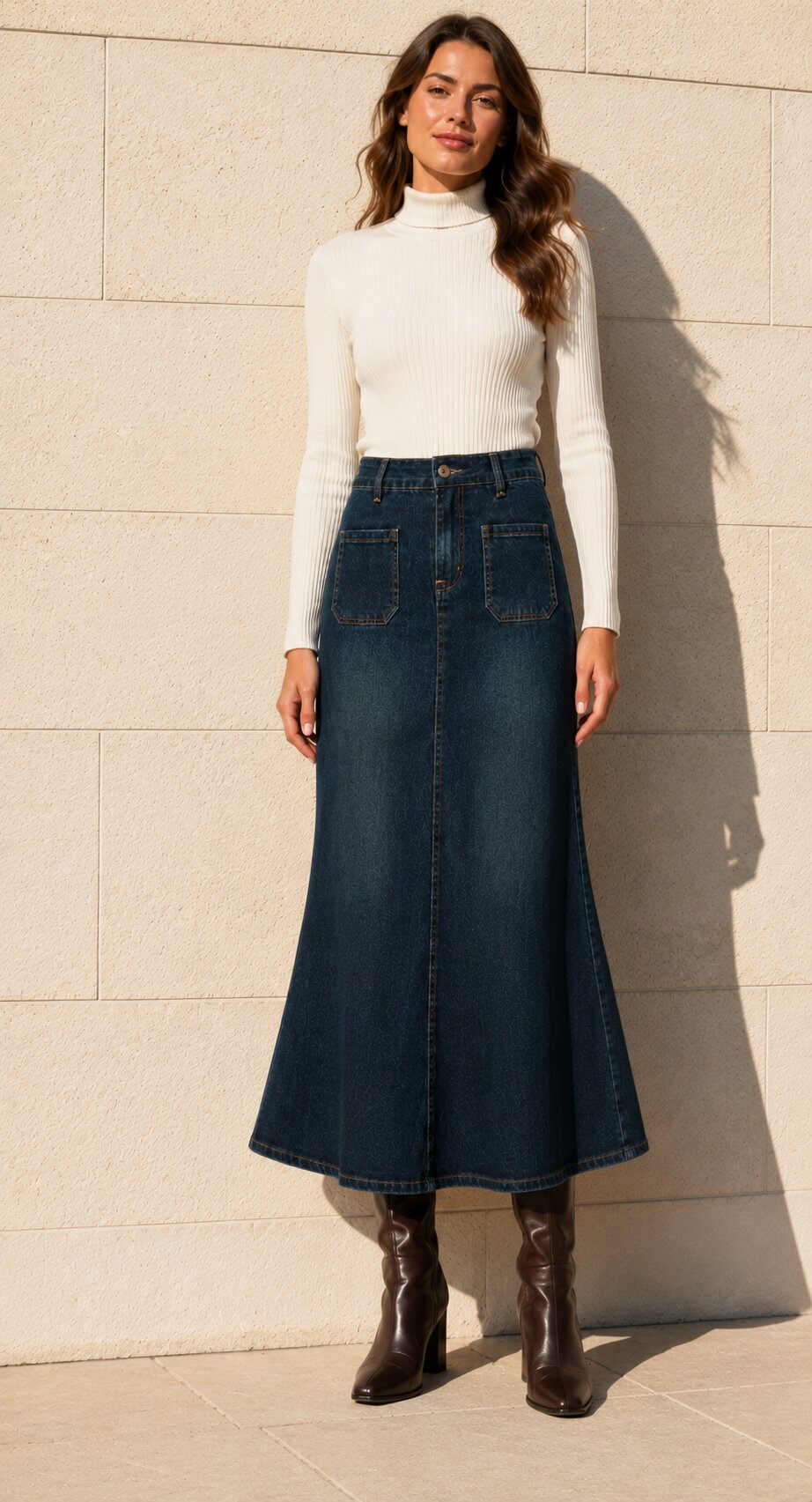 Grossiste VAN DER RICH - Jupe Jeans