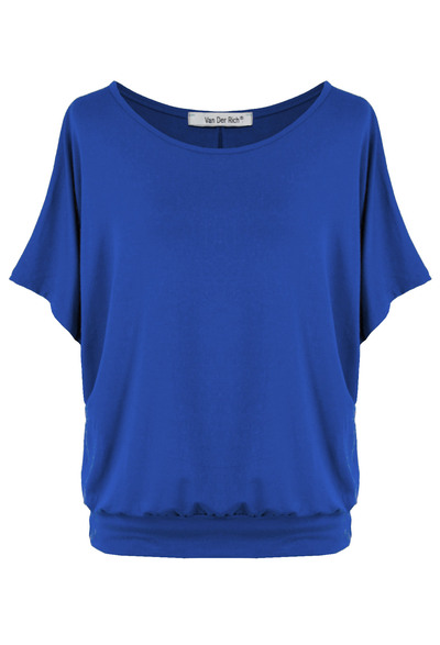 Grossiste VAN DER RICH - Tee Shirt Oversize Manche Chauve Souris - Femme Grossiste VAN DER RICH - Tee Shirt Oversize Manche Chauve Souris - Femme