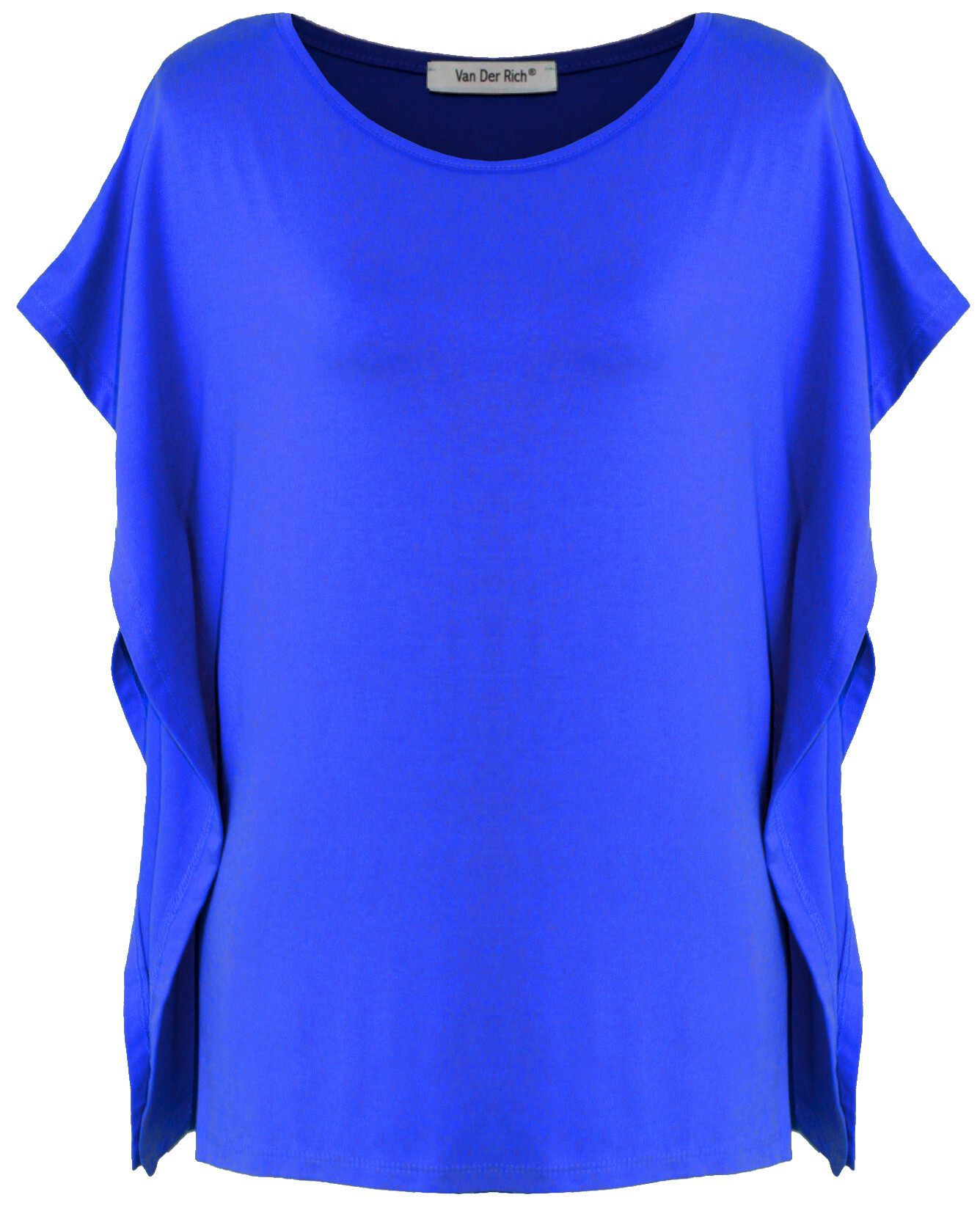 Grossiste VAN DER RICH - Tee Shirt à Manches volantées Style Kimono - Femme