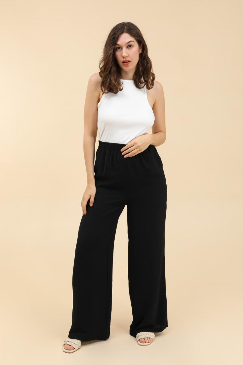 Wholesaler Van Der Rock Grande Taille - Plus size straight pants with elasticated waistband