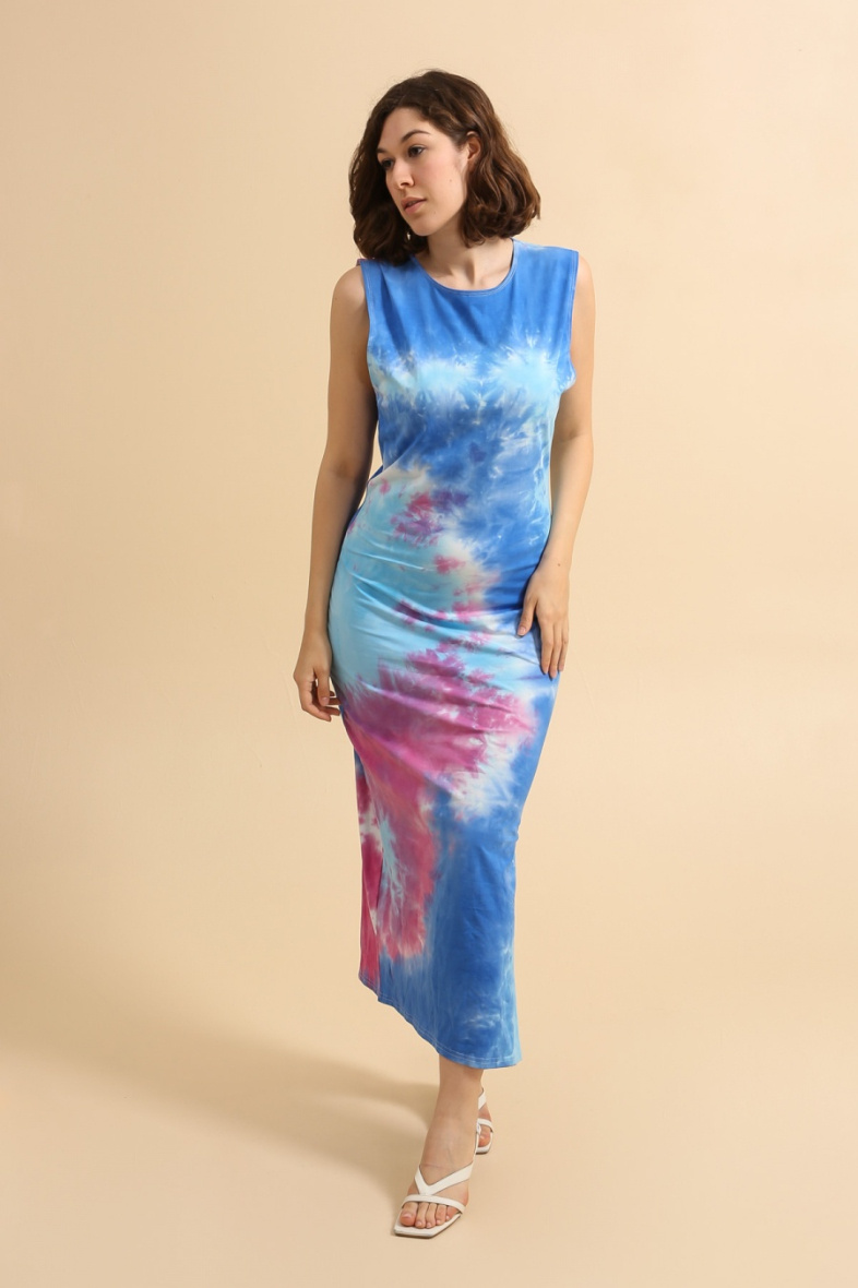 Wholesaler Van Der Rock Grande Taille - Plus size round neck tank dress