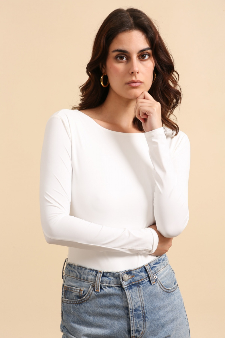 Wholesaler Van Der Rock - Midi dress with short sleeves and round neck