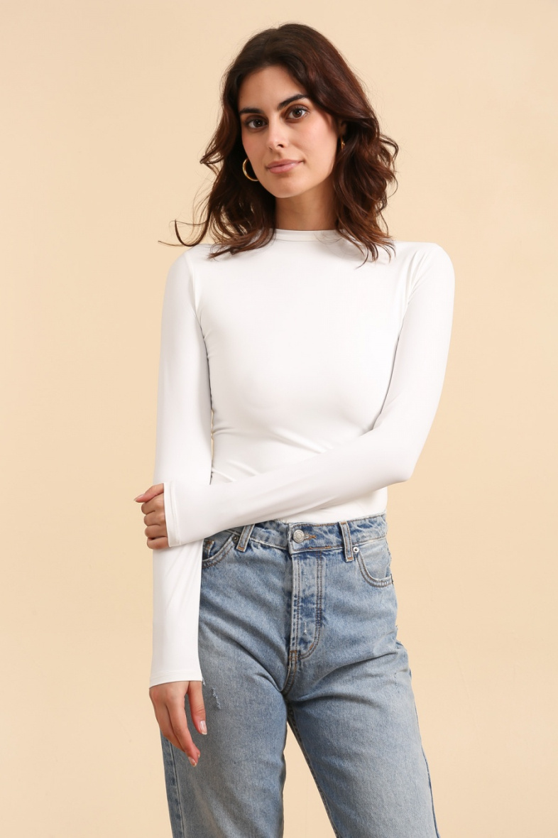 Wholesaler Van Der Rock - Midi dress with short sleeves and round neck