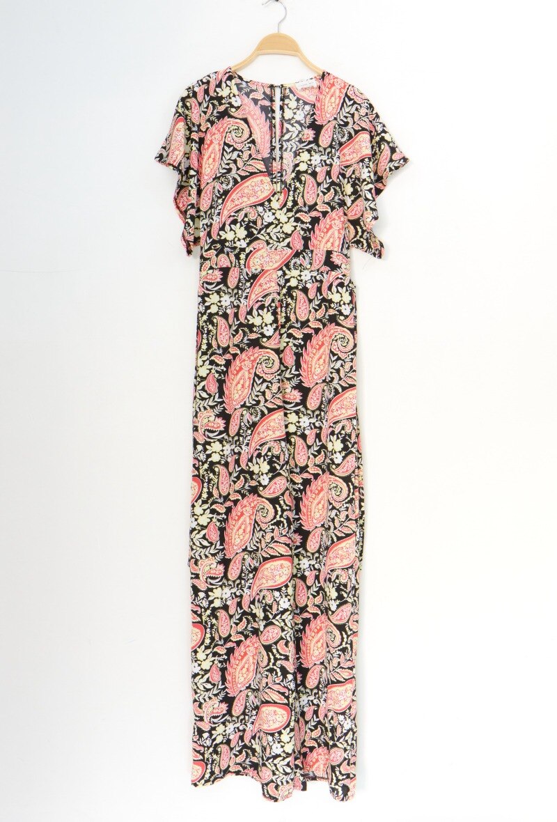 Wholesaler Van Der Rock - Jumpsuit in a fluid printed fabric