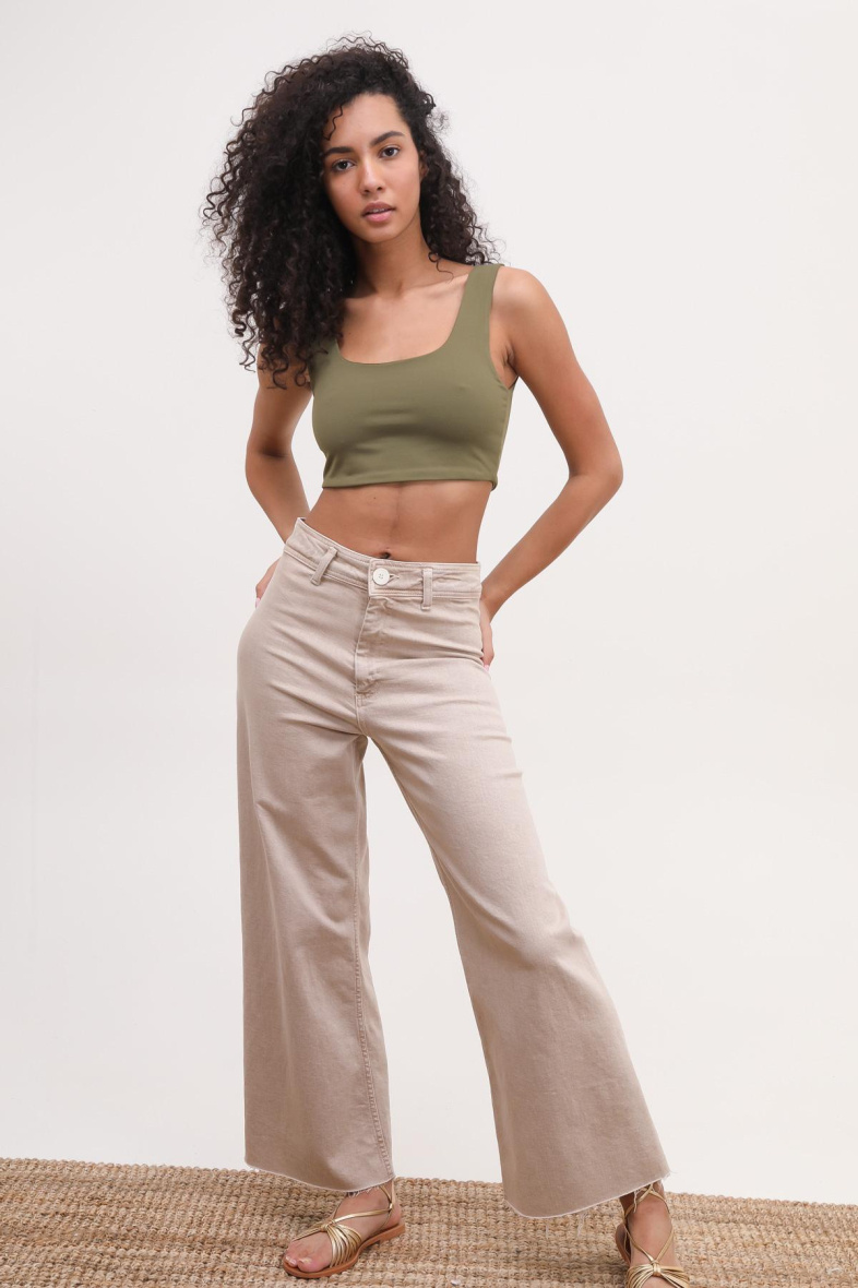 Wholesaler Van Der Rock - Low-cut and backless tank top bodysuit