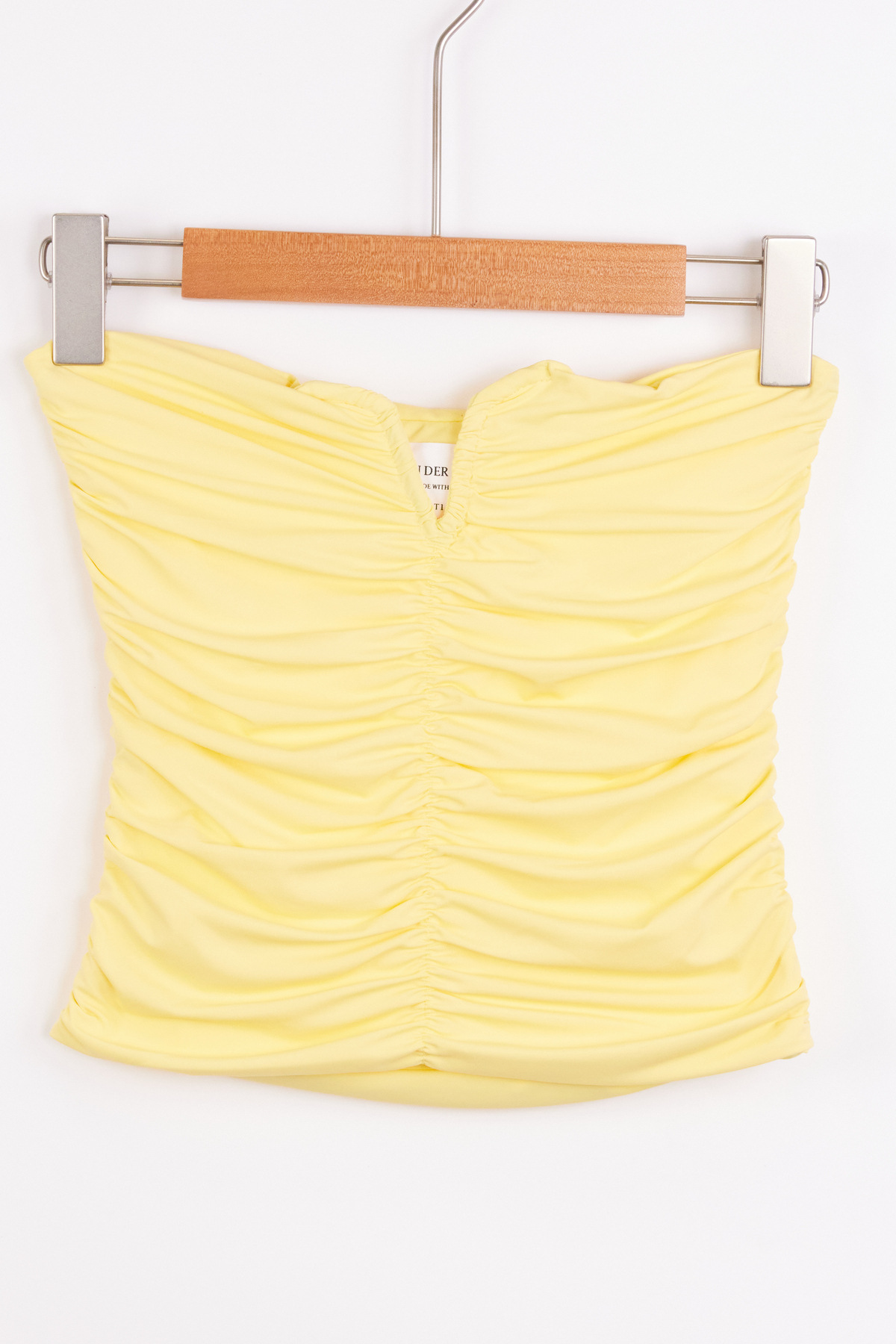 Grossista Van Der Rock - Bustier arricciato con scollo a cuore
