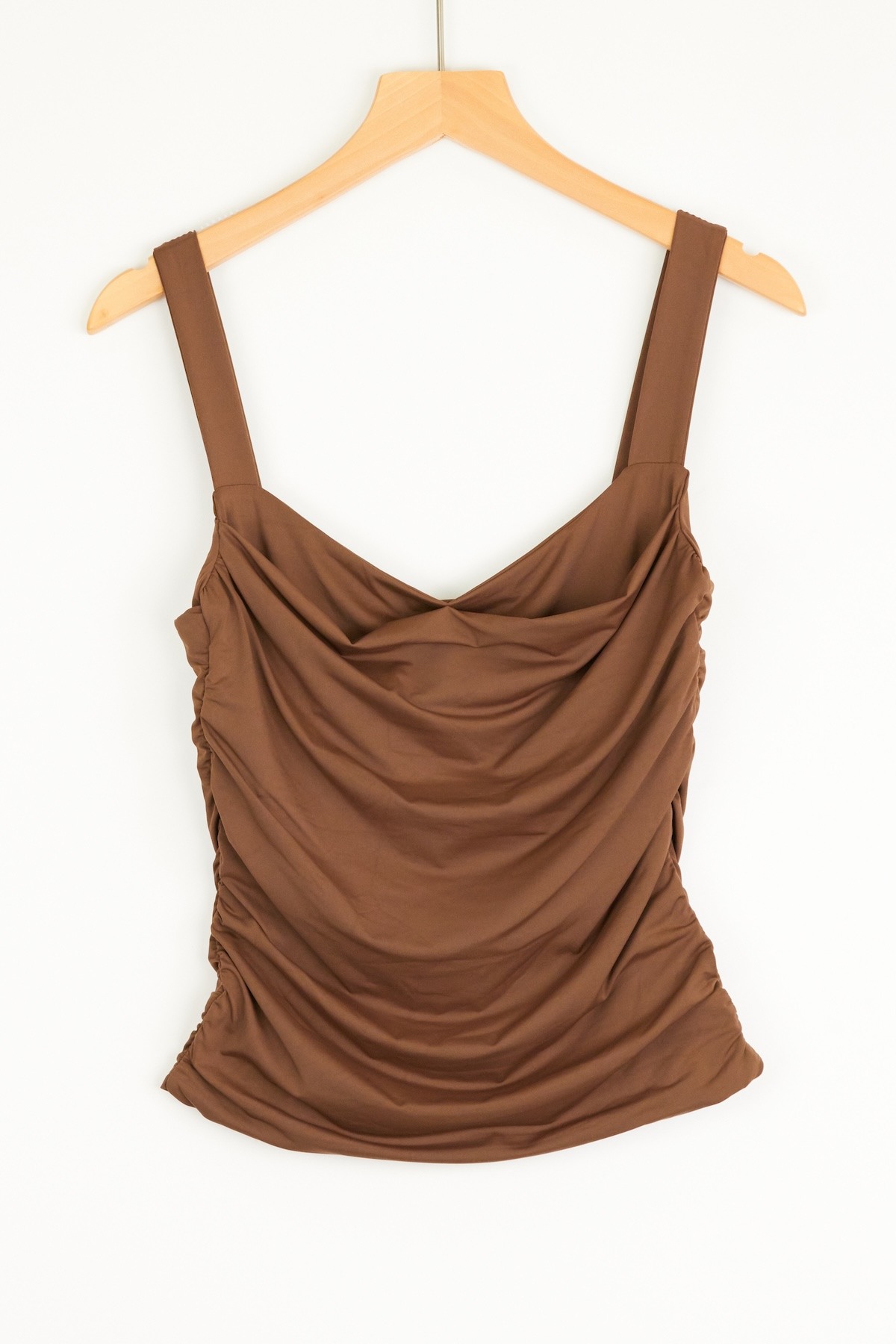 Grossista Van Der Rock - Top elasticizzato arricciato con spalline larghe