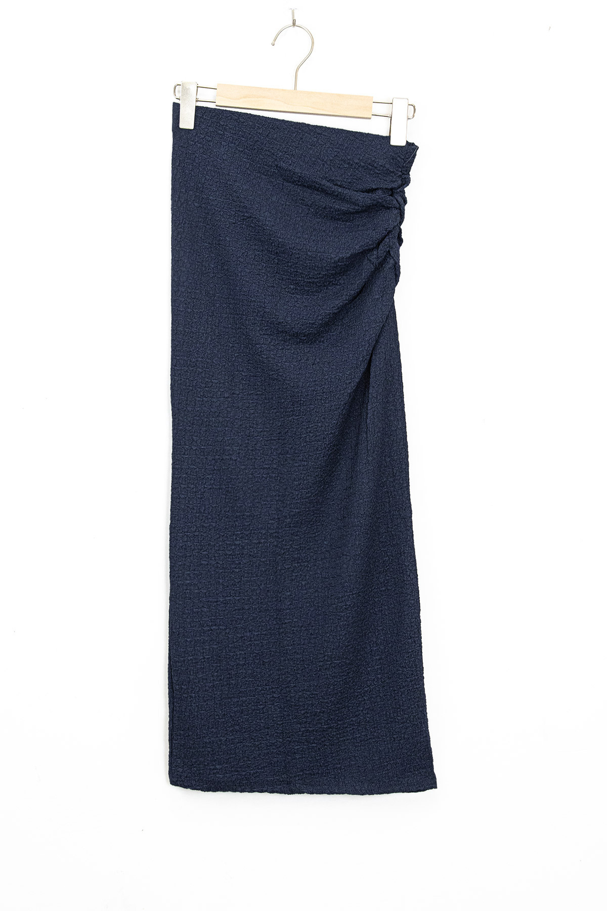 Wholesaler Van Der Rock - Long skirt in stretch draped stretch fabric hip