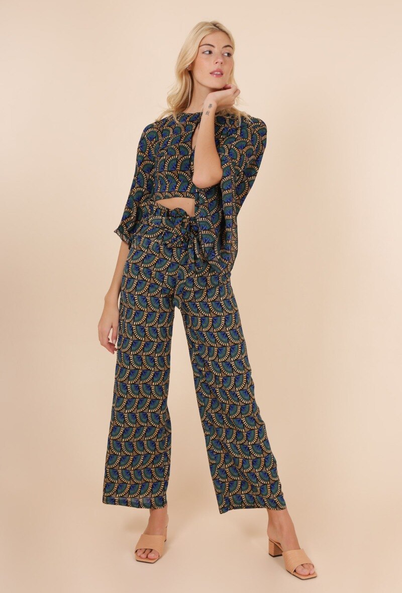 Wholesaler Van Der Rock - Wide high-waisted pants