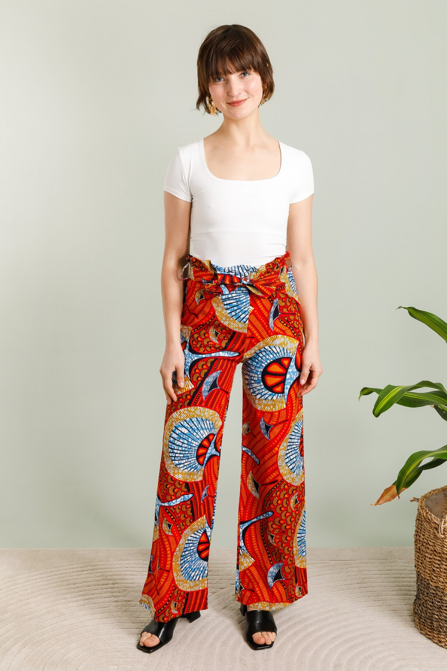 Wholesaler Van Der Rock - Cotton wax printed shorts