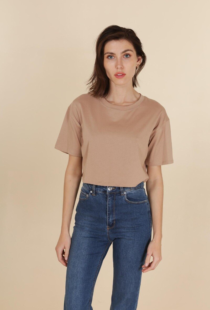 Grossiste Van Der Rock - Crop Tee shirt oversize