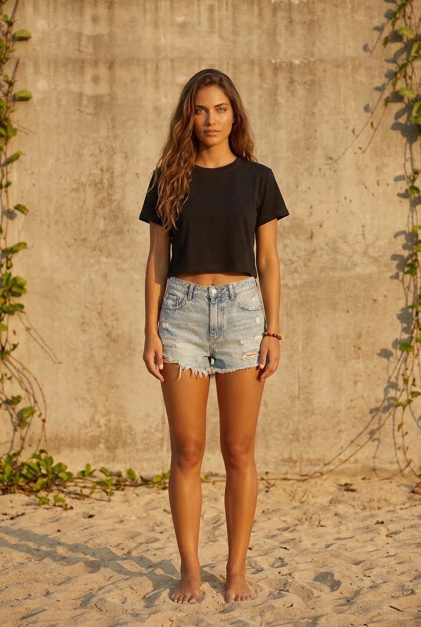 Grossista Van Der Rock - T-shirt corta basic in cotone morbido