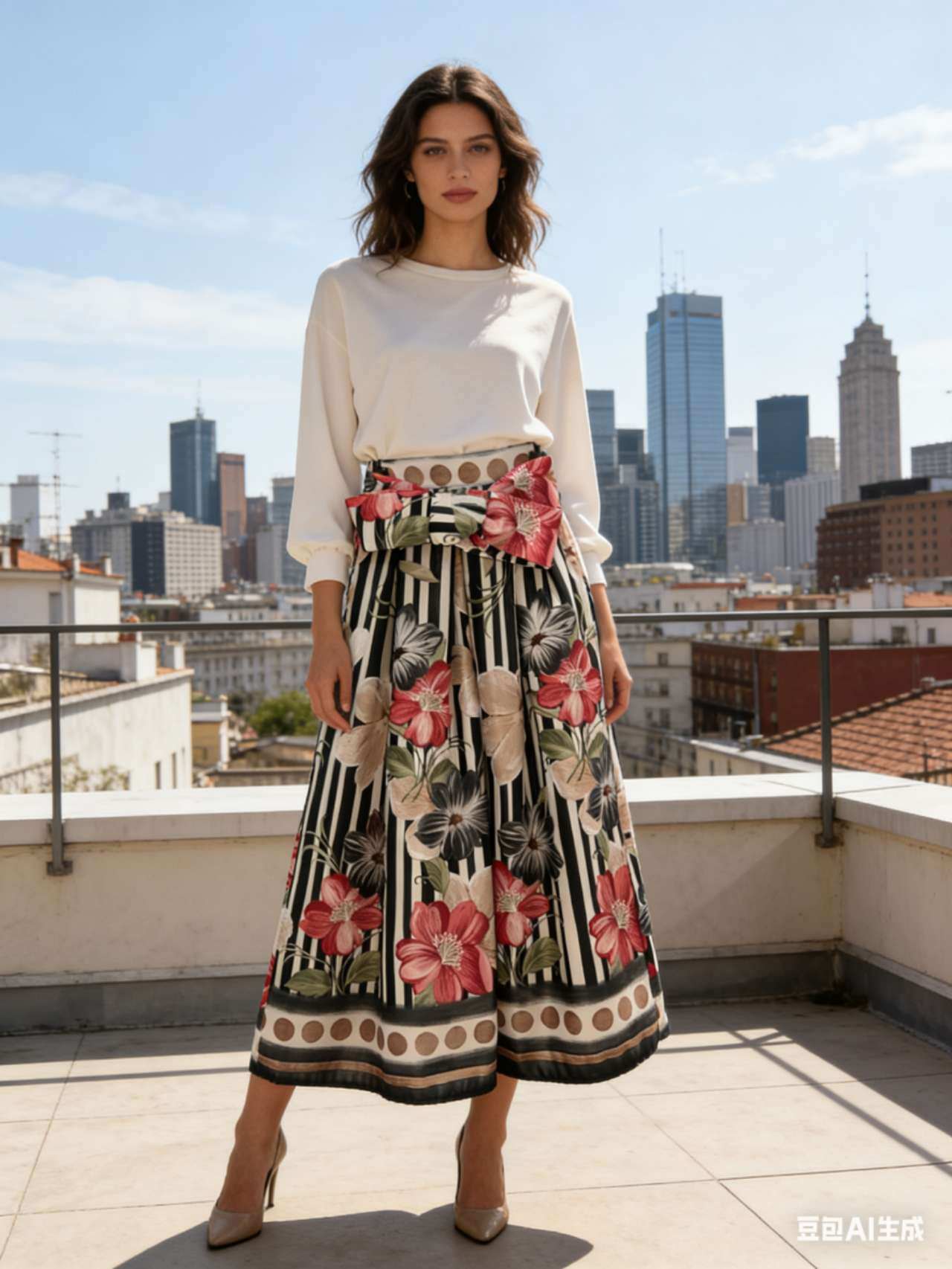 Wholesaler Vanis - Skirt with belt
