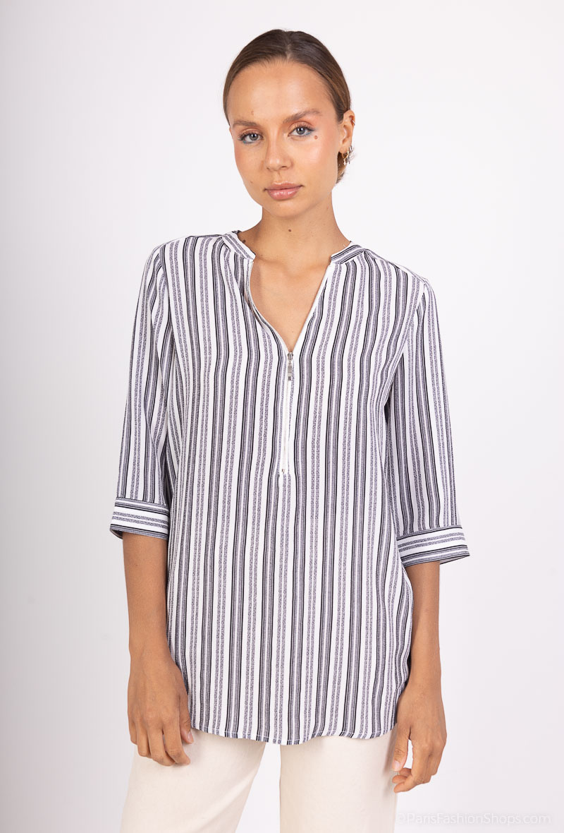 Grossiste Vega's - Blouse rayée