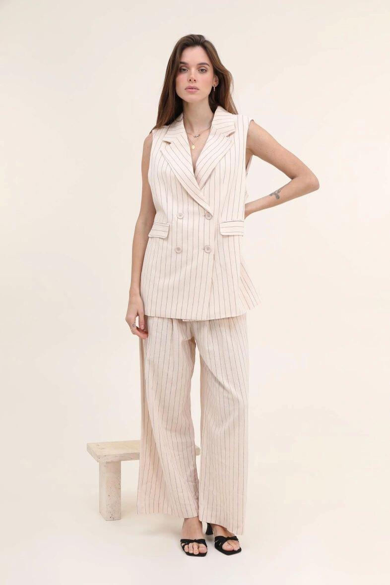 Grossiste Vega's - Ensemble gilet blazer et pantalon