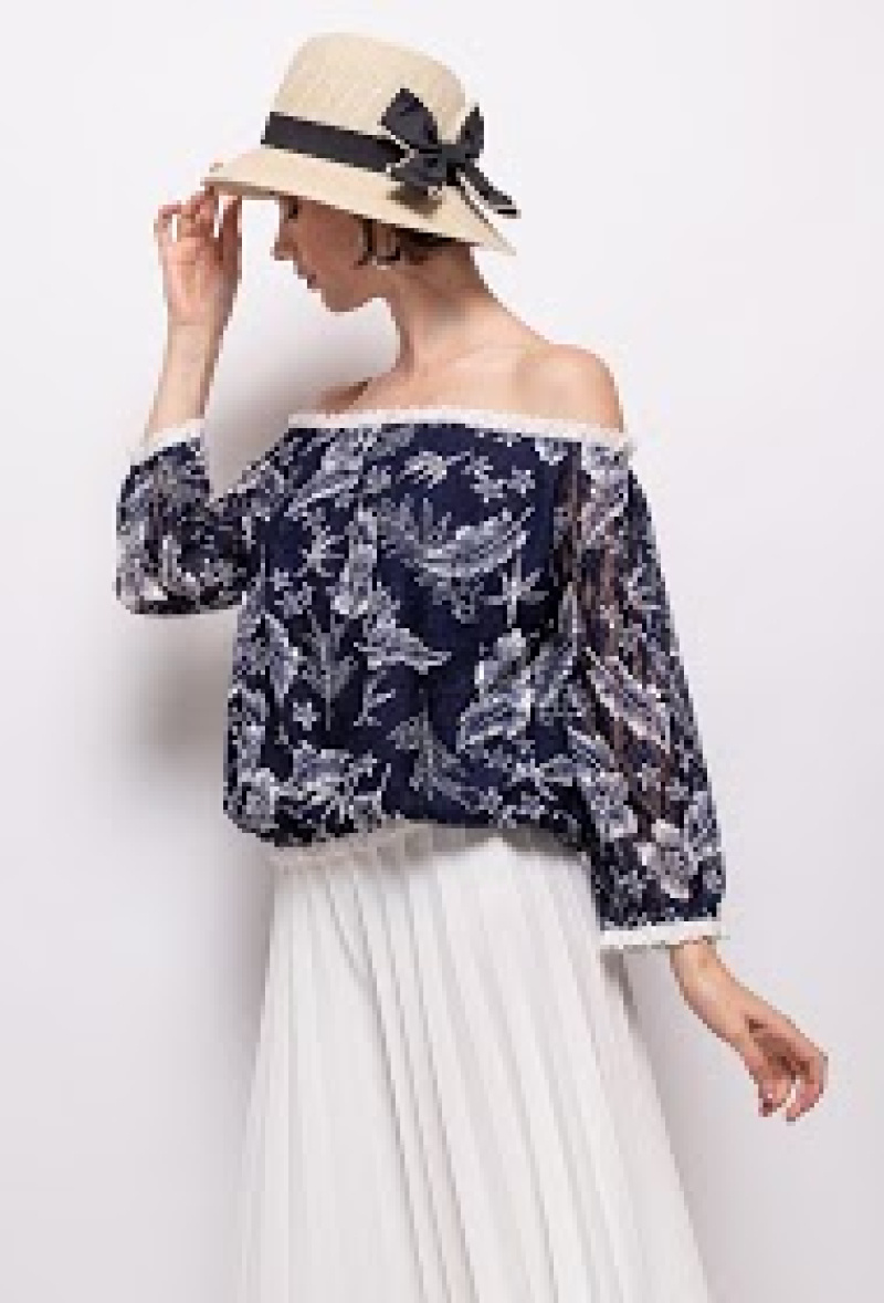 Grossiste Vega's - Blouse imprimée