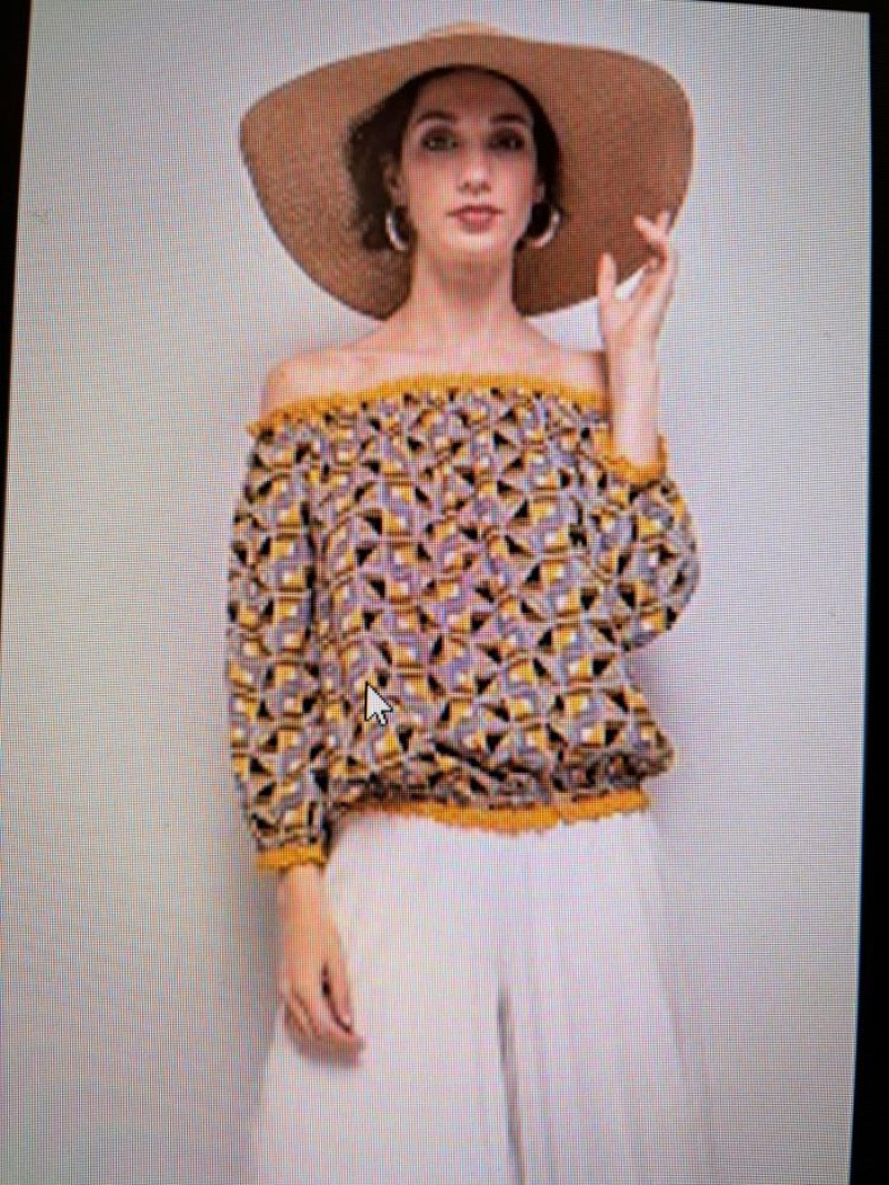 Grossiste Vega's - Blouse imprimée